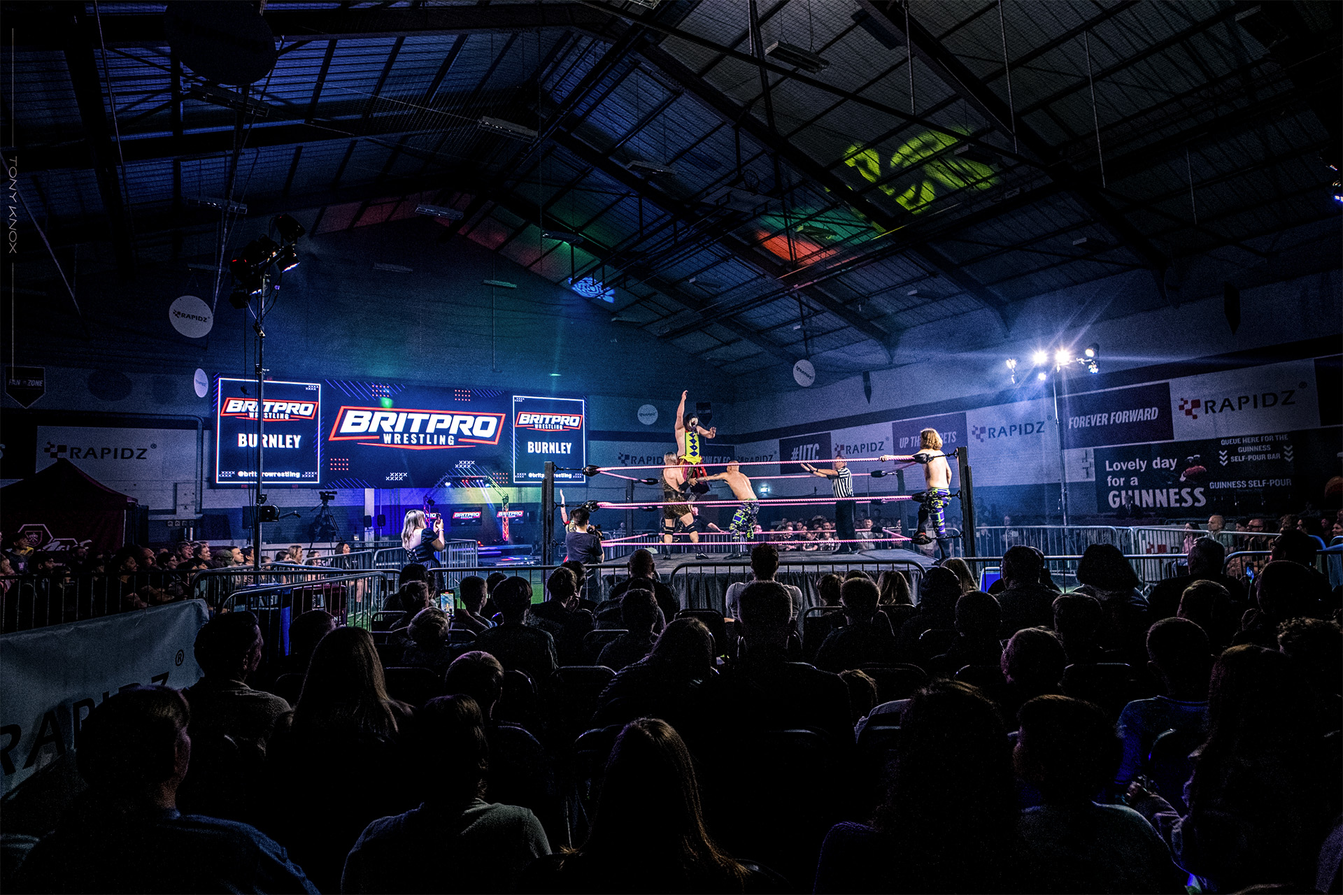 The audience watching BritPro Wrestling Succession (C) Tony Knox